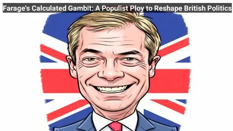 Farage's Calculated Gambit A Populist Ploy to Reshape British Politics.webp